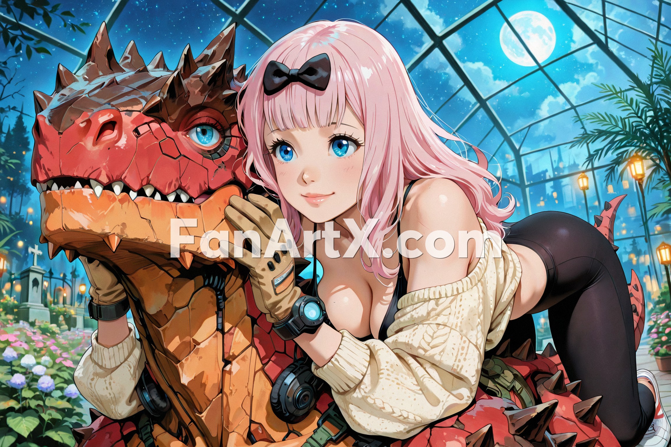 Chika Fujiwara fanart - kaguya sama love is war character 2051098